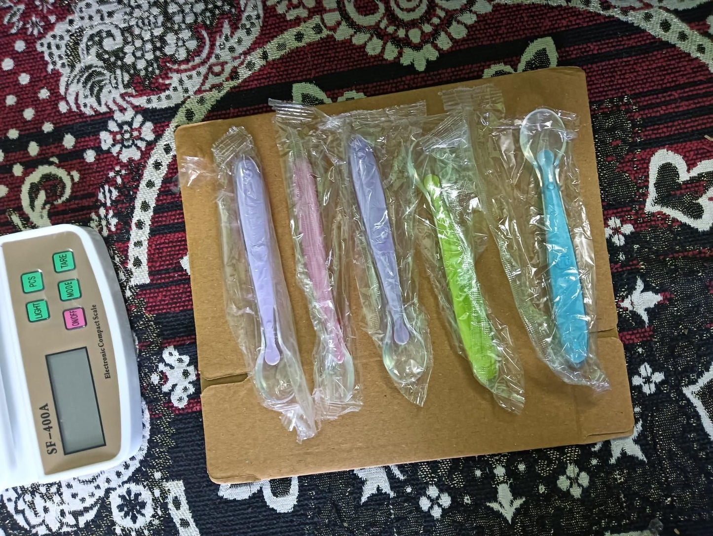 BPA-Free Baby Silicon Spoon (Set of 5) Assorted Color