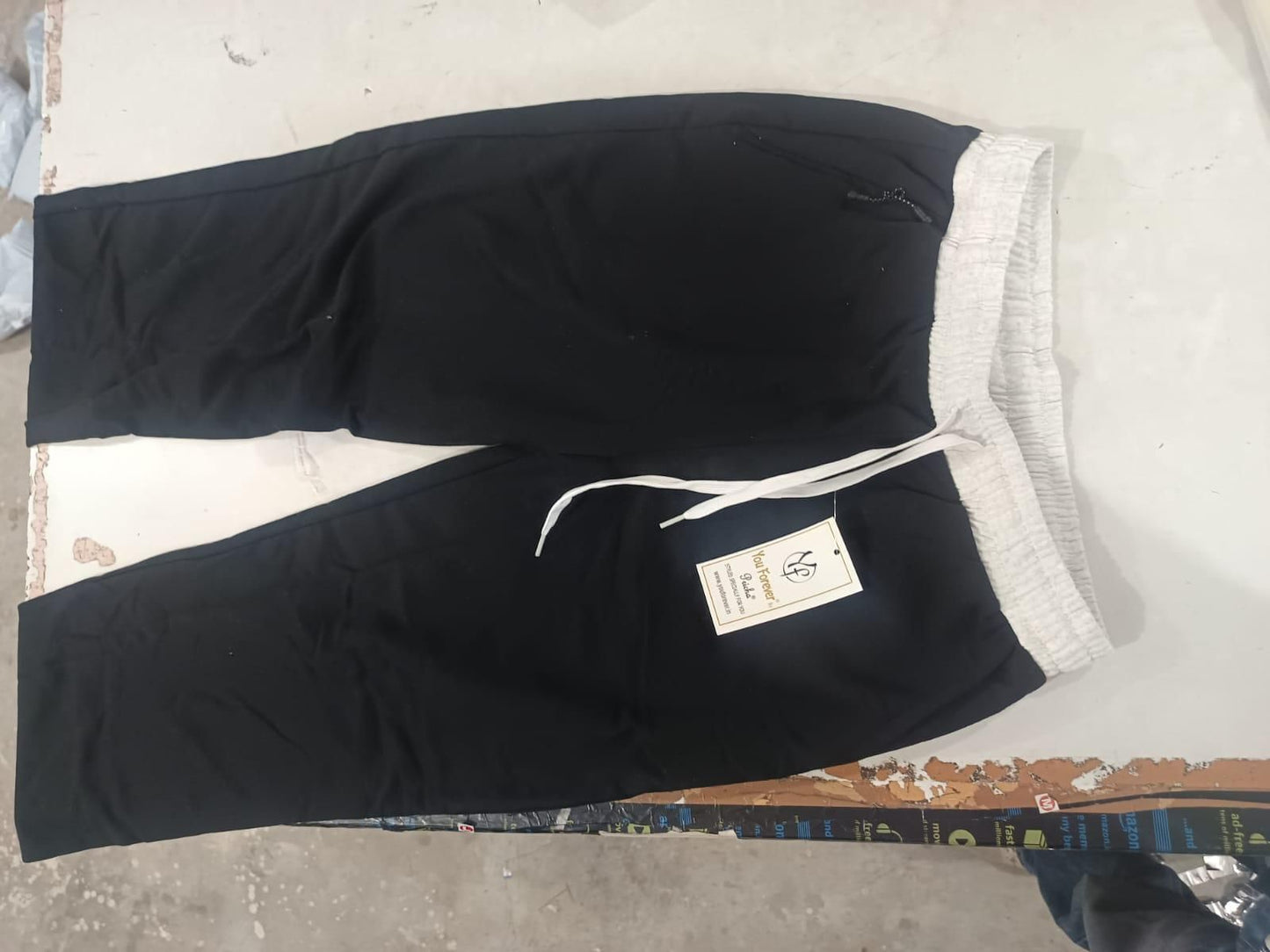 Women's Wide Leg Casual Black Pant || Hip Hop Pant